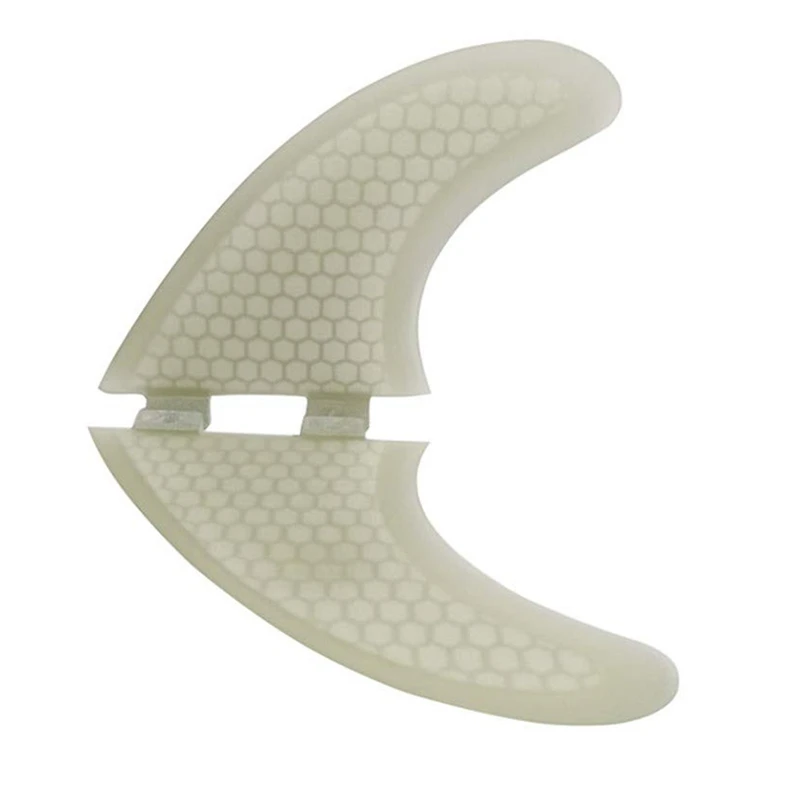 

3 Pieces Fiberglass Reinforced Honeycomb Surfboard Fins Thruster Fins Set FCS G3 G5 G7 Style Future Fins