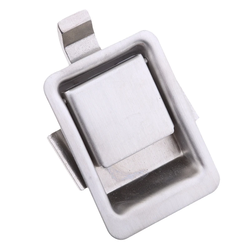

Stainless Steel Recessed Mounted Latch Mini Flush Mount Paddle Handle Lock for RV/Camper/Trailer/Cabinet/Tool Box Etc