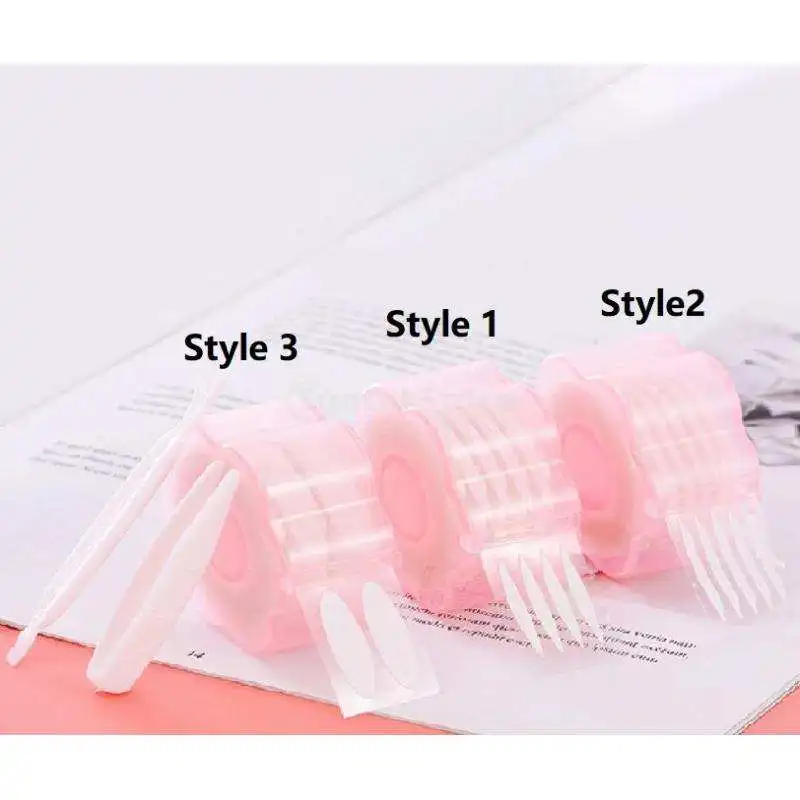 

Стикер на тени для глаз из натурального волокна, 400 шт., двусторонняя лента для век, инструмент для макияжа, полоса для подтяжки век, длинная-б...