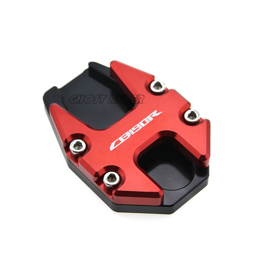 CNC алюминиевые аксессуары для мотоциклов боковая подставка удлинитель опорной