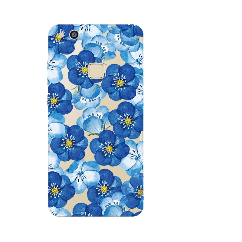 5 2 дюймовый чехол P10 lite мягкий силиконовый из ТПУ для huawei p10lite капа милый узор