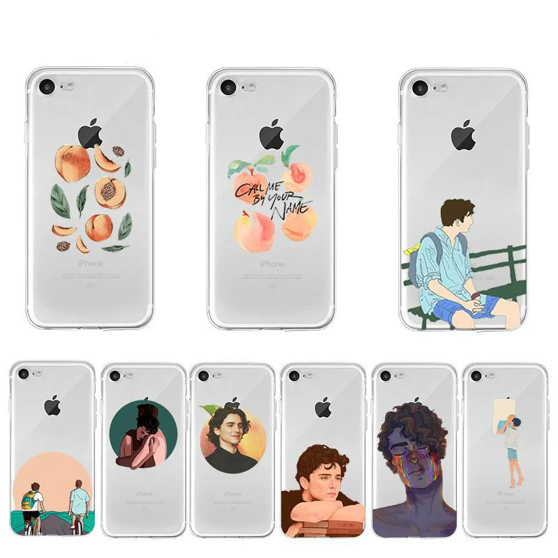 Call Me by Your Name Luxury Quality Phone Case for iPhone 8 7 6 6S Plus X XS MAX 5 5S SE XR 11 pro max