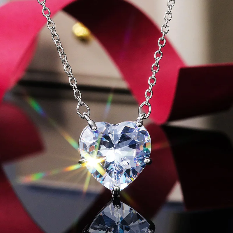 Новый продукт Горячая Распродажа любовь Цепочки и ожерелья один с цирконием