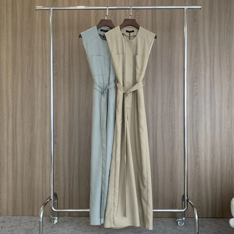 

Toppies Summer Jumpsuits Woman Sleeveless monos mujer elegante overalls for women Belt waist overalls