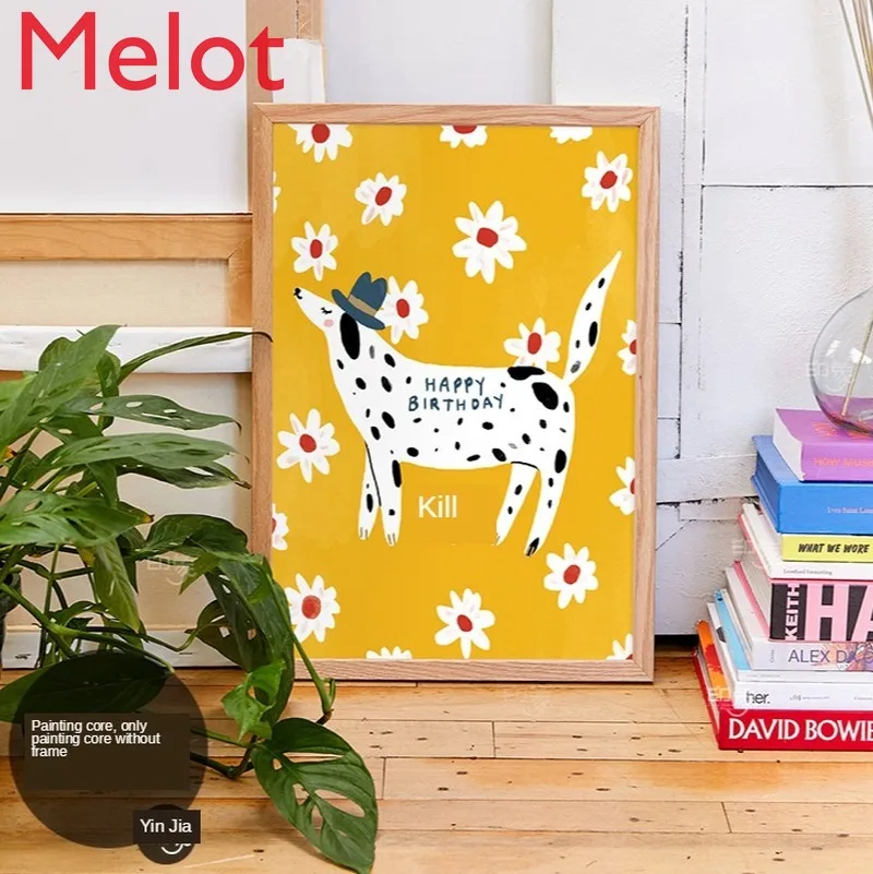 

European Children's Room Bedroom Decorative Painting Homestay Hotel Painting Core Hanging Painting