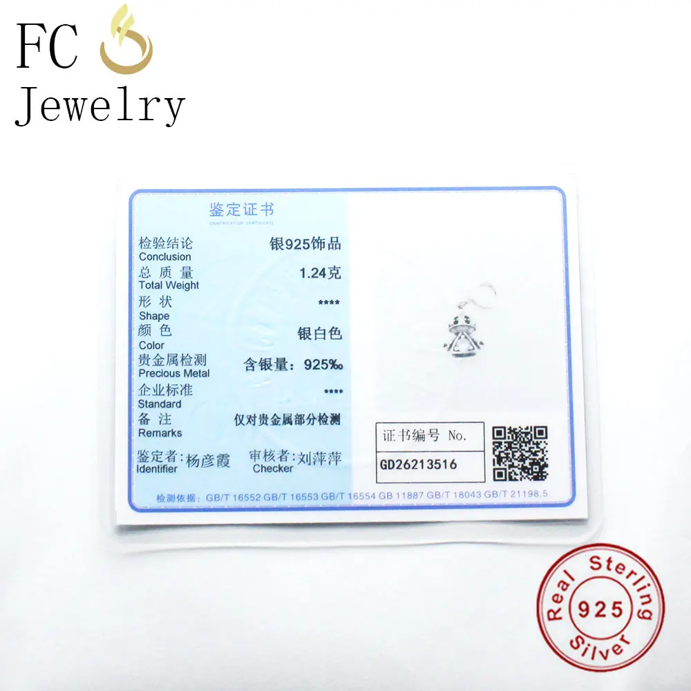 FC ювелирные изделия подходят оригинальный бренд Шарм браслет серебро 925 пробы
