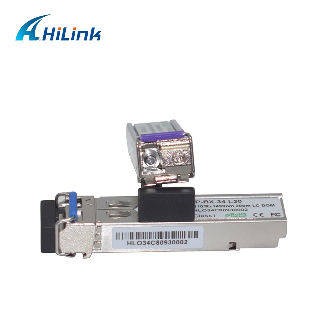 Free shipping! Fiber Optical Transceiver/Module 1.25G SFP BiDi 20km 1310/1490nm LC Bidi | Мобильные телефоны и аксессуары