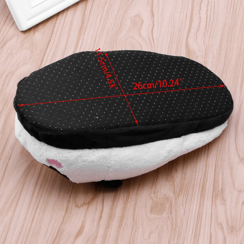 Женские домашние тапочки THINKTHENDO мягкие с милыми глазами панды|cute slippers|women cute