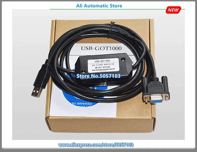 USB GOT1000 получили 1000 кабель загрузки GOT 10009 отверстие D заголовок FX232 CAB 1 9|Кронштейны|