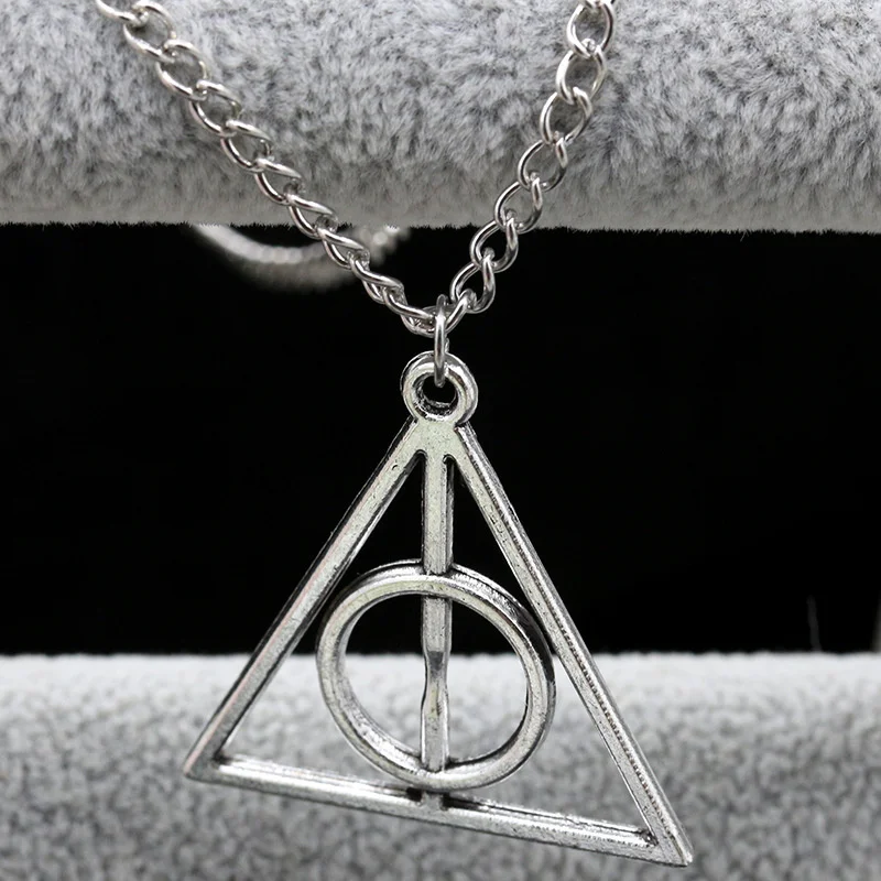 Модная бижутерия винтажное очаровательное треугольное геометрическое ожерелье