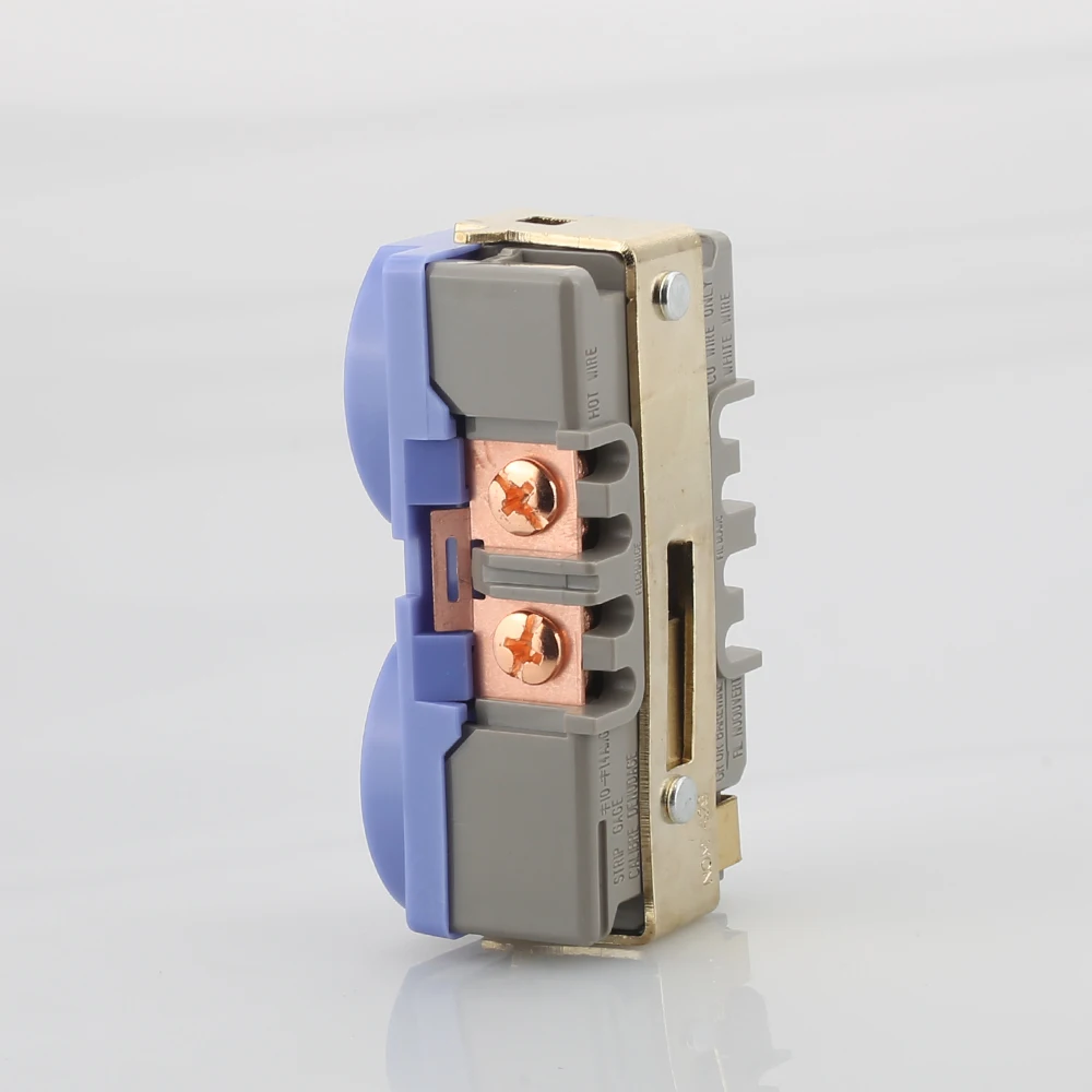 2 шт. разъем питания ISF0010 HIFI US 20A AC Красный медный распределитель|receptacle socket|power