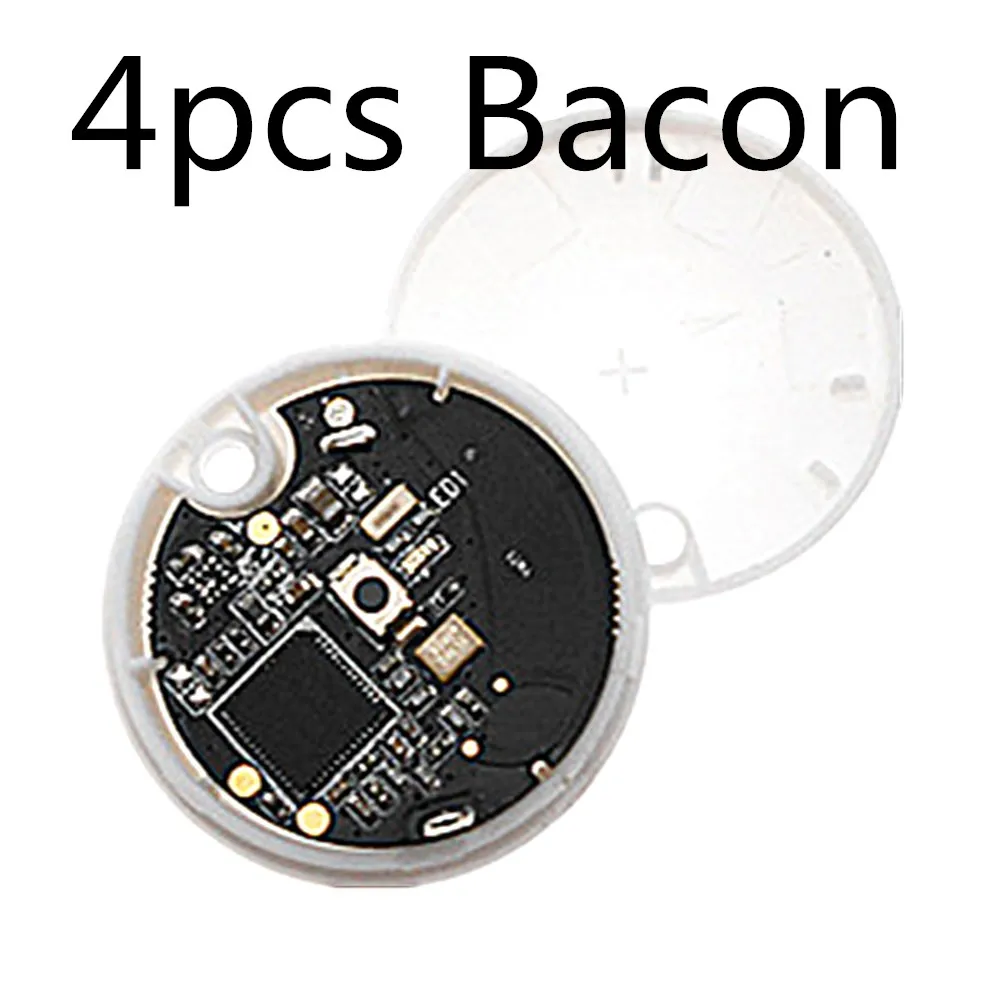 4 шт. NRF51822 Bluetooth 4,0 беспроводной модуль базовая станция iBeacon позиционирование маяка рядом с полем позиционирования батарея с оболочкой - Цвет: Beacon broadcast