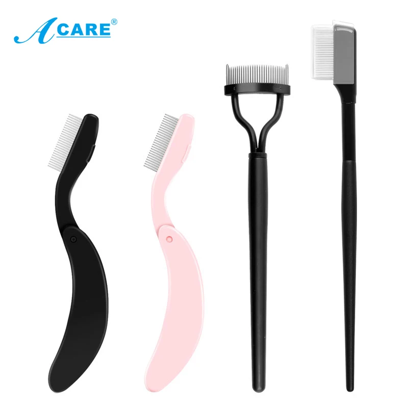 

Eyelash Curler Beauty Makeup Lash Separator Foldable Metal Eyelash Brush Comb Mascara Curl Beauty Makeup Cosmetic Tool