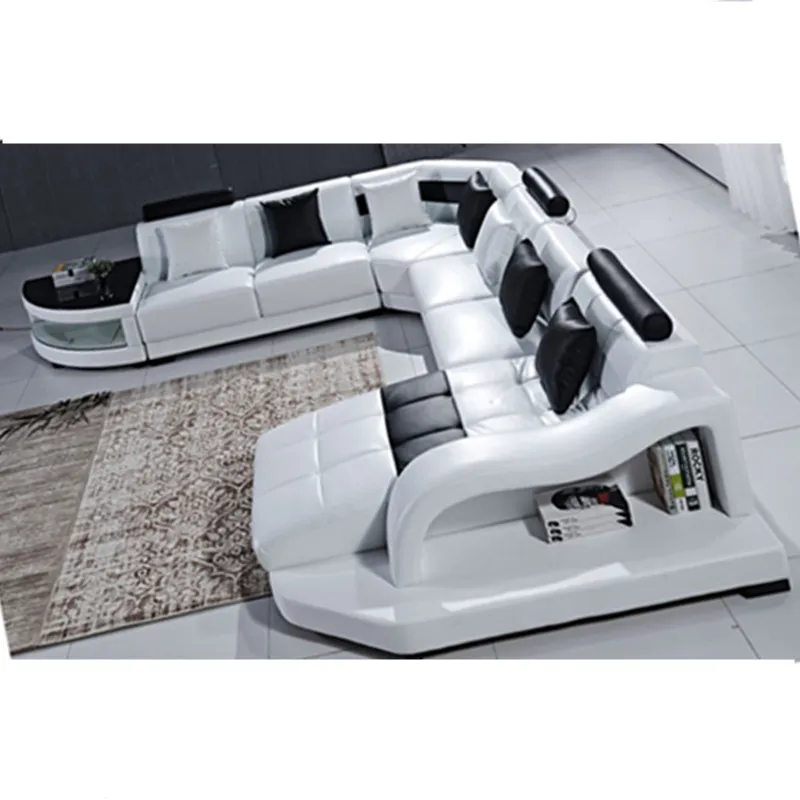 Диван с подстаканником кожаный диван домашнего кинотеатра стул|Наборы для