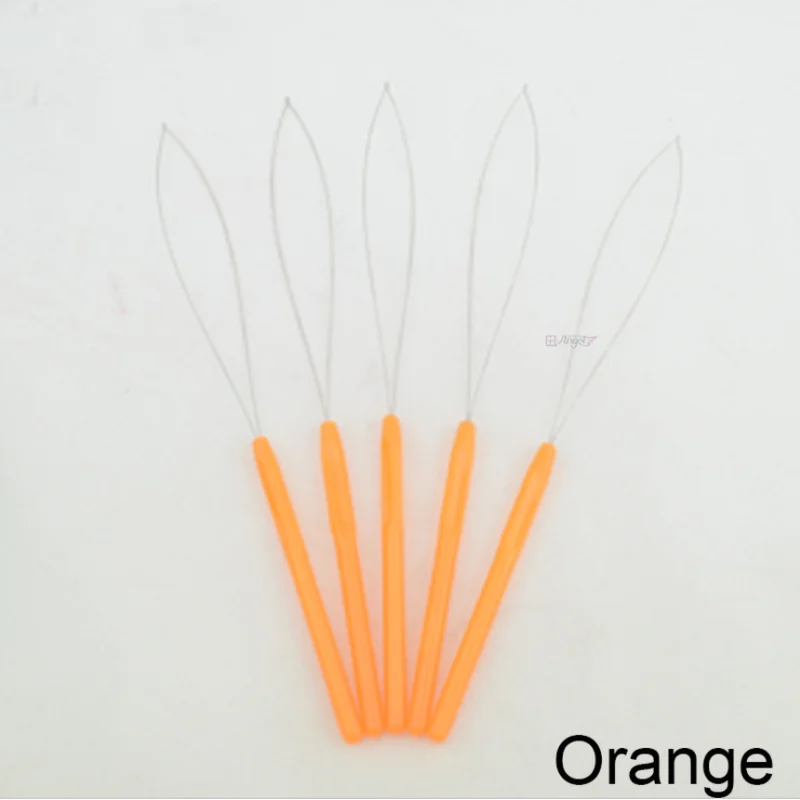 1 шт. инструмент для наращивания волос Micro Ring Bead pull Loop Feather Threader|Аксессуары укладки|