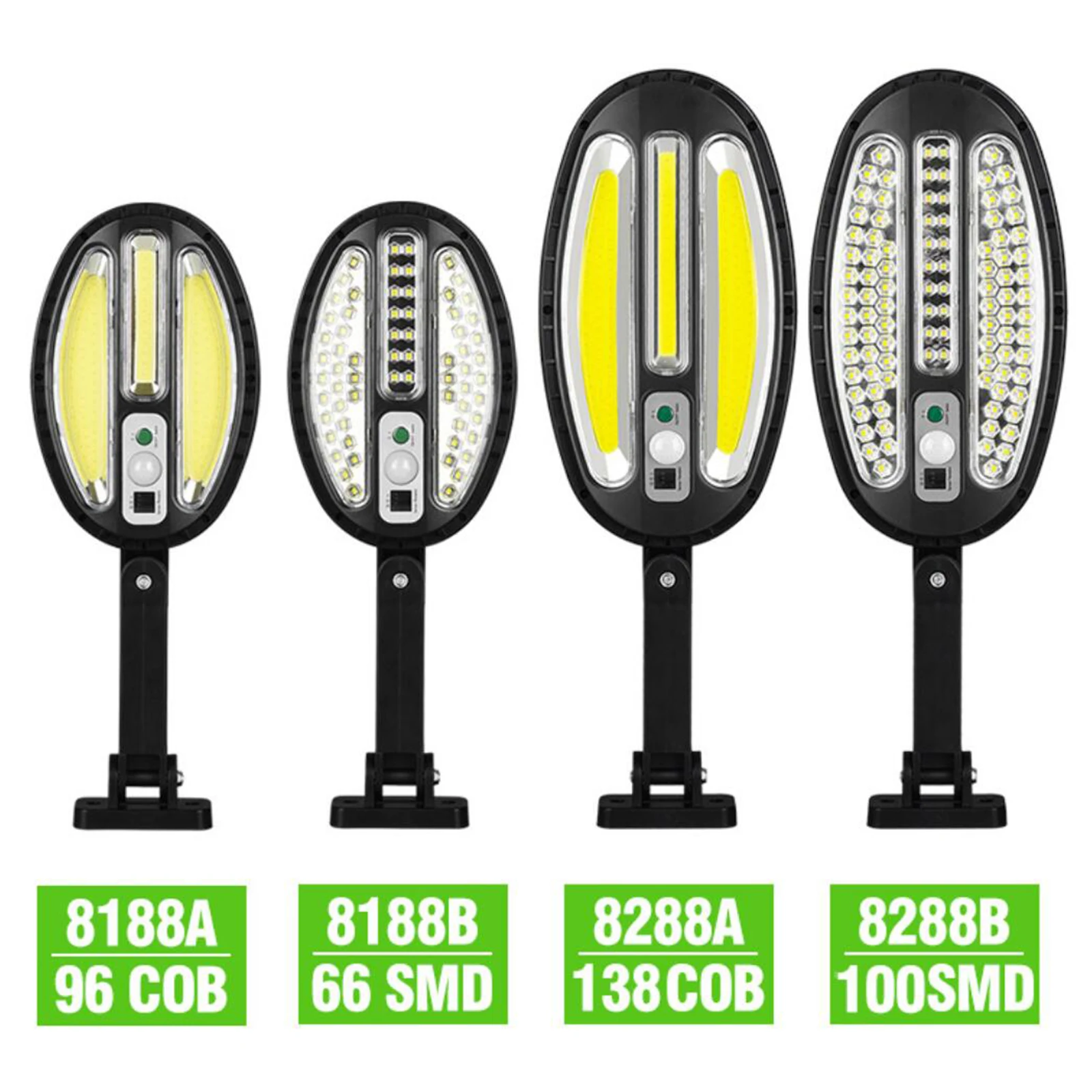 

Светодиодные уличные фонари на солнечной батарее, уличный водонепроницаемый настенный светильник с ИК датчиком движения и дистанционным у...