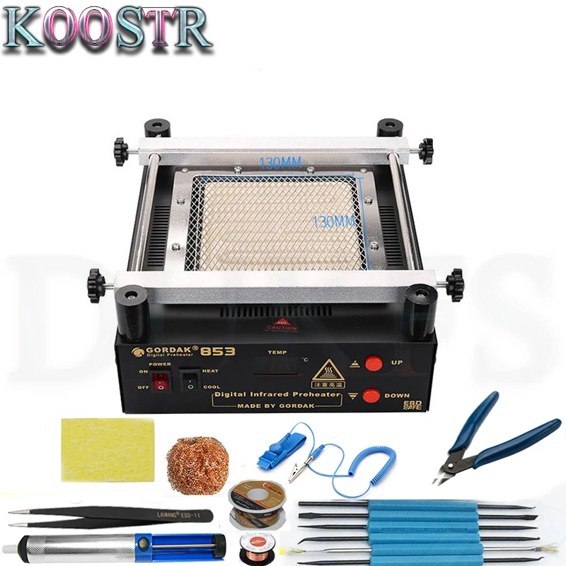 853 инфракрасная Бессвинцовая подогревательная платформа BGA для защиты