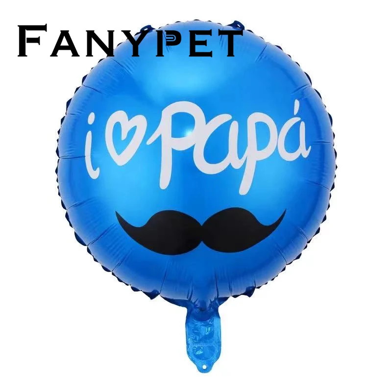 

50pcs 18inch Dad Foil balloons for Happy Birthday Decorations Father's Day Super Papa Party Supplies Globos mother Baloes