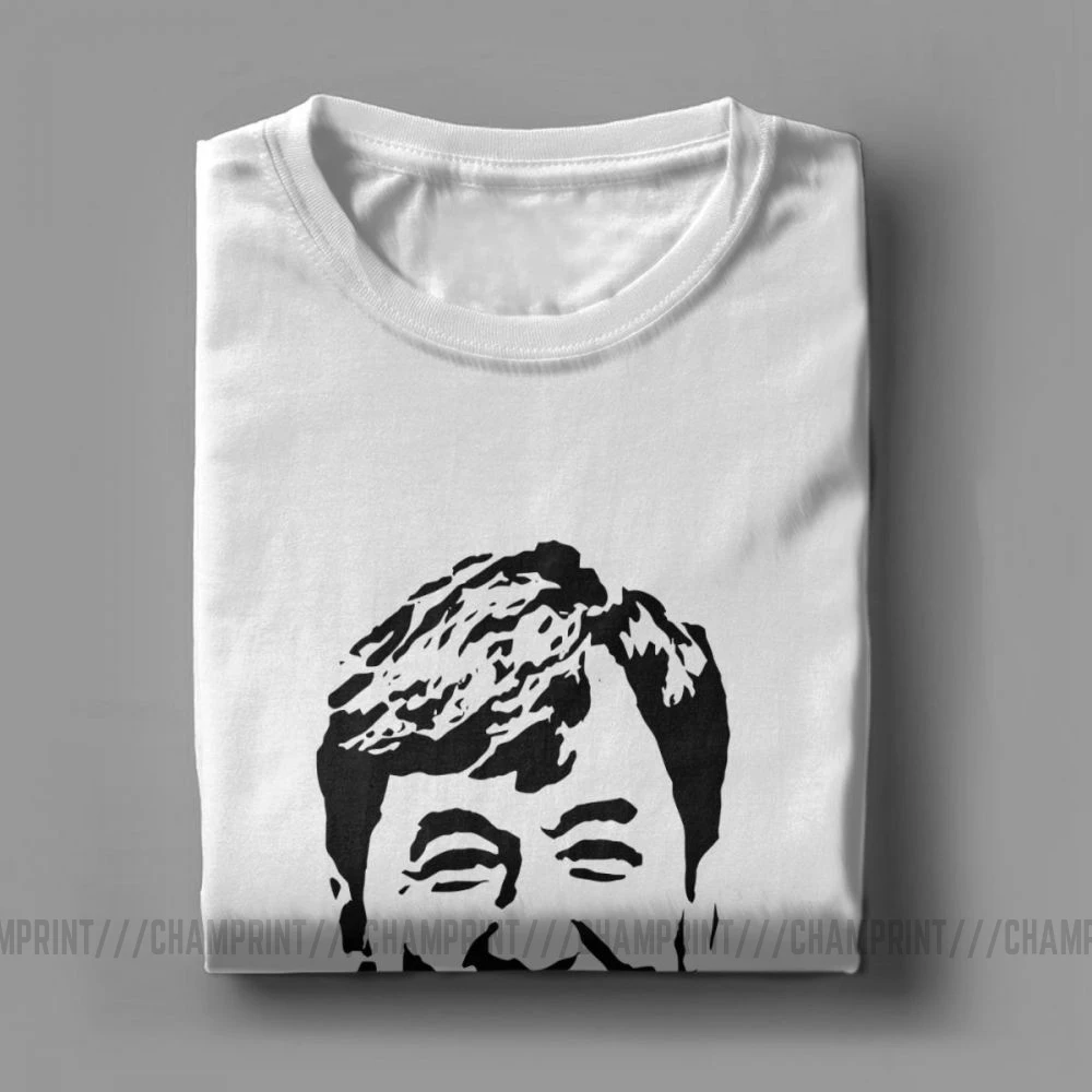 Легенда Джеки Чан короткий рукав Футболка мужская хлопковая забавная футболка с