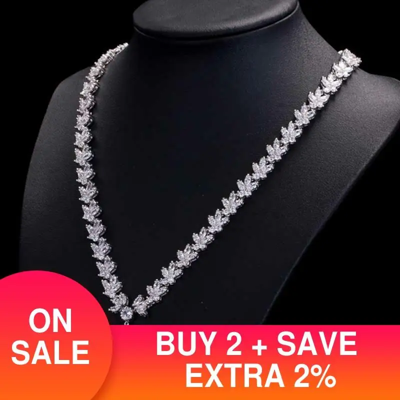 Moonso Стерлинговое Серебро Свадебные комплекты для вечеринок большое грушевое