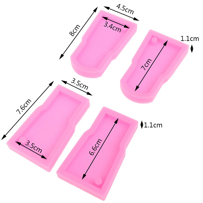 1 шт. DIY полимерная форма блестящая для воды и стекла силиконовая стакана брелоки