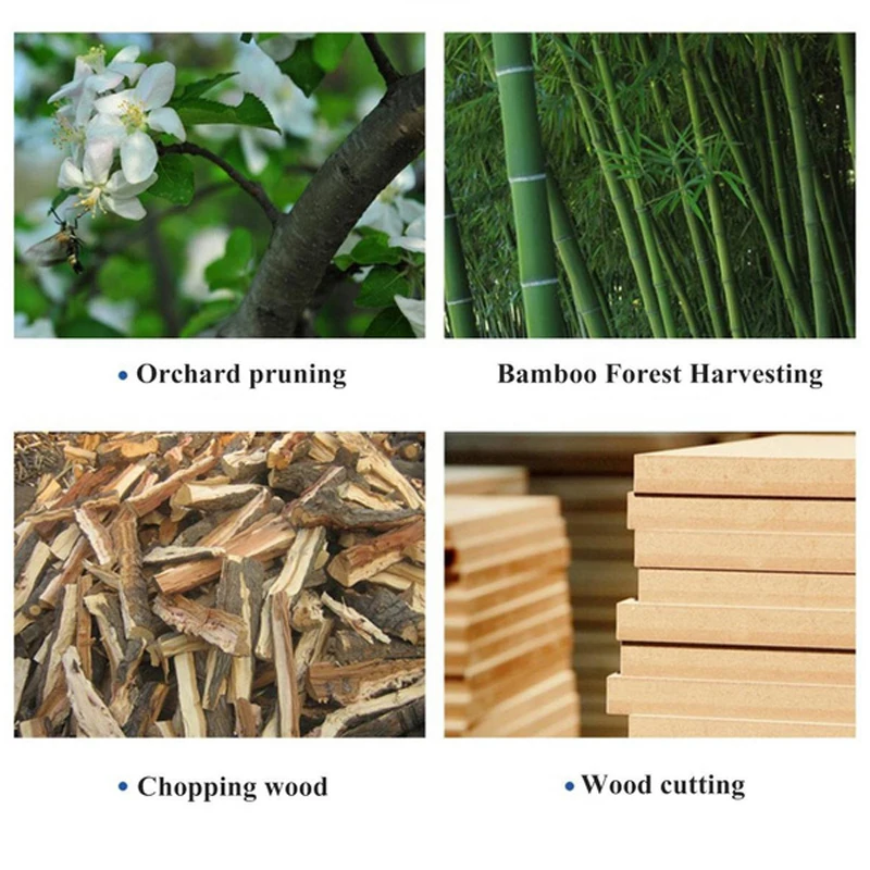 Электрическая мини пила 800 Вт цепная обрезка садовый инструмент для одной руки