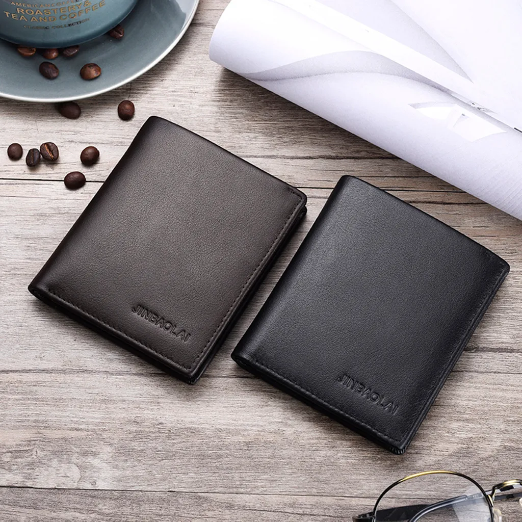 Porte monnaie для мужчин с надписью Тонкий Бизнес Многофункциональный держатель карты