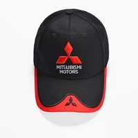 new styie baseball cap mitsubishi logo embroidery casual hat new fashion high quality man racing motorcycle sport hat k