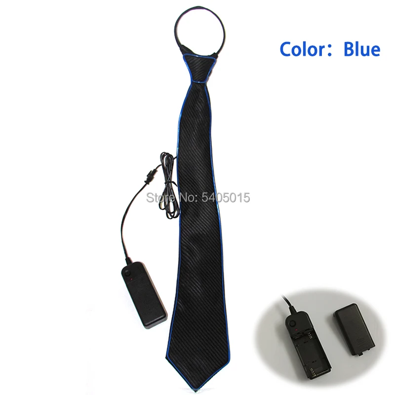 10 Color Choose EL Wire Tie Funny Popular DIY Decoration Rave Flashing Party with DC-3V Driver For Glow Supplies | Тематическая