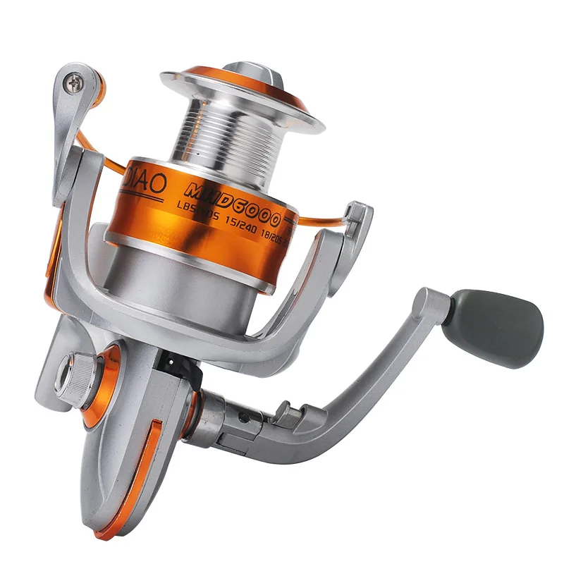

Metal Fishing Reel Sea Fishing Rod Fishing Wheel Spinning Reel Rock Rod Wheel saltwater fishing reel badge reel fishing tools