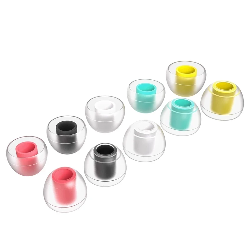 

KBEAR 07 Silicone upgraded Eartips 1 pair(2 pcs) 5 pairs(10pcs) Noise Isolating with S M M- L Size For KBEAR TRI Earphone