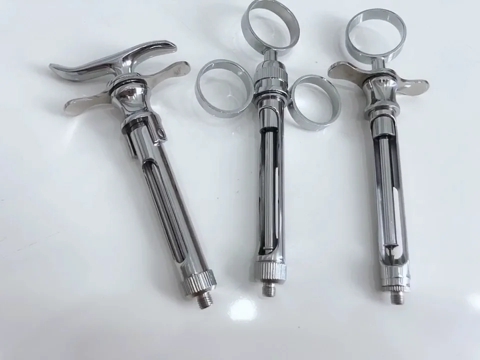 

Dental Lab Product Medical Stainless Aspiration Syringe
