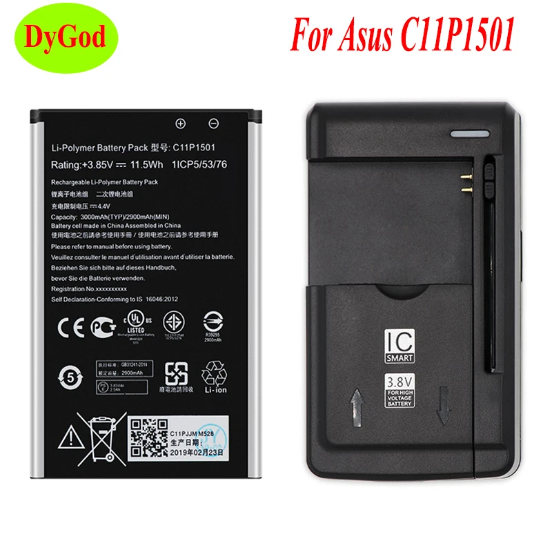 Аккумулятор C11P1501 3000 мАч для ASUS ZenFone2 Laser 5 дюйма/6 дюймов zenfone selfie ZE550KL ZE601KL Z00LD Z011D ZD551KL