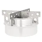 Подставка для туристической плиты, стойка из нержавеющей стали для спиртовой плиты, держатель для Спиртовой Горелки, поперечная стойка, титановый горшок