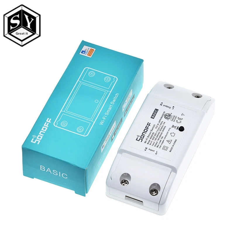 Умный светильник ключатель Itead Sonoff с поддержкой Wi Fi и Alexa|power module|bread boardmodule 5v |