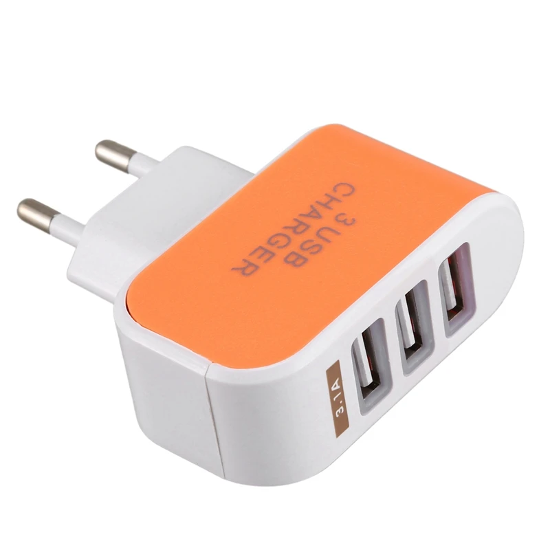 Триппинг 3.1A USB зарядное устройство AC адаптер/зарядное устройство/ЕС вилка
