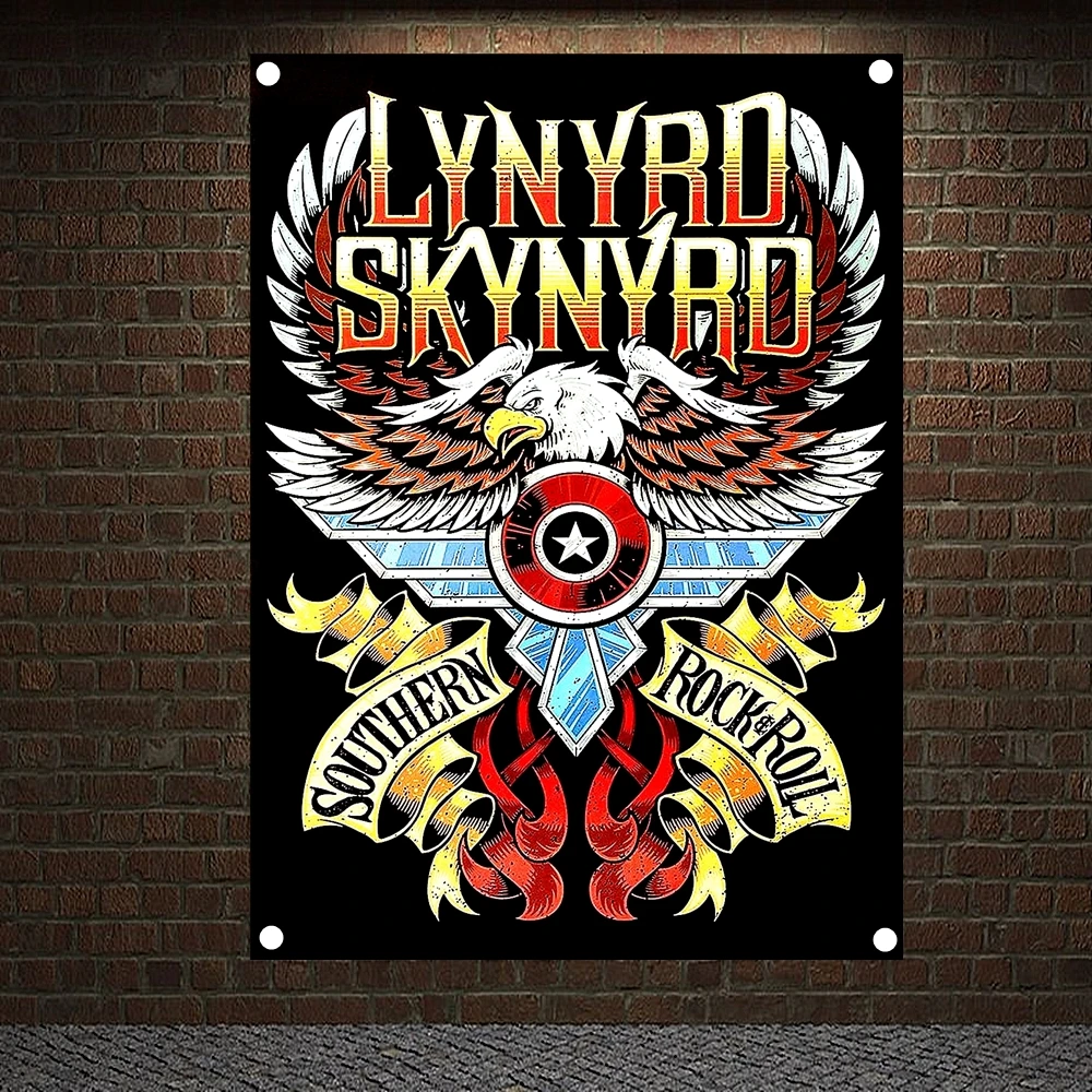 

Canvas Prints Pictures Wall Art Banners Band Collections Rock Music Quote Painting Home Decor Flag Tapestry Poster Living Room