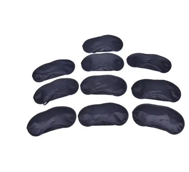 Повязка на глаза для путешествий маска сна повязка мужчин и женщин черные