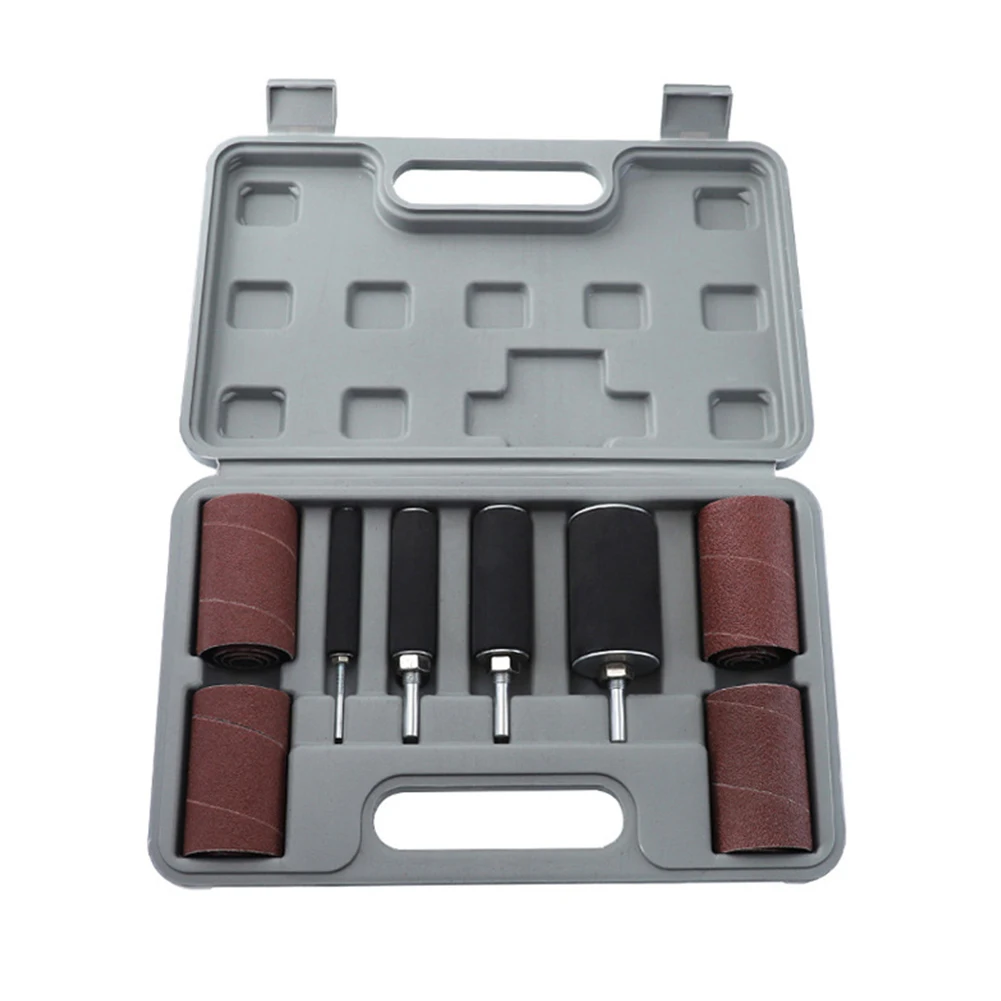 Набор резиновых шлифовальных барабанов 20 шт./компл. с чехлом шлифовальный