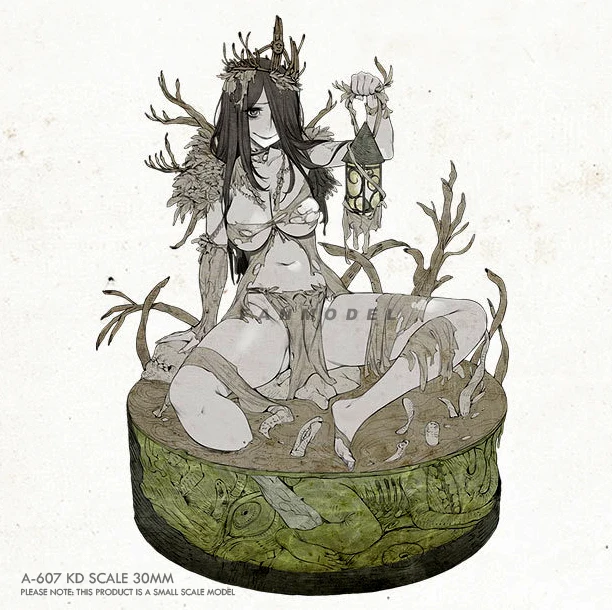 

30MM Resin model kits DIY beauty self-assebmeld A-607