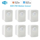 На возраст от 1 года до 8 лет шт Wi-Fi движения PIR Сенсор умный ИК датчик движения Сенсор домашней безопасности автоматизации состояние синхронизации уведомления для Tuya Smartlife с приложением