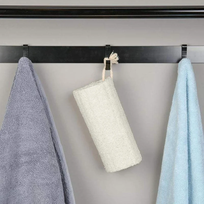 2 упаковки натуральная Мочалка для посуды скруббер растительная мочалка