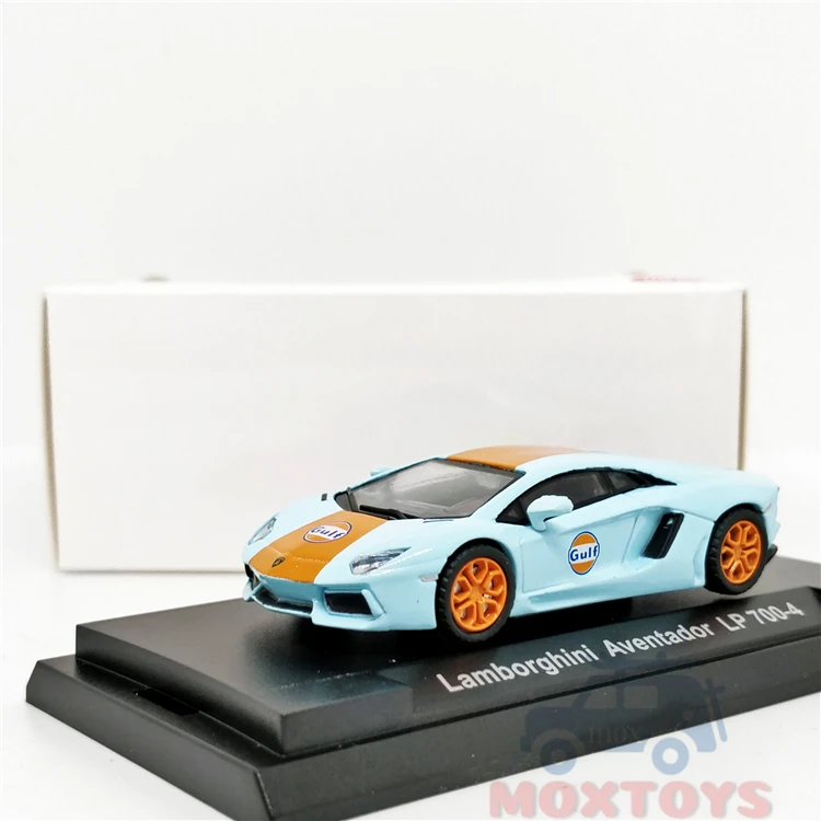 

1:64 Lambo Aventador LP700-4 Gulf Diecast Model Car