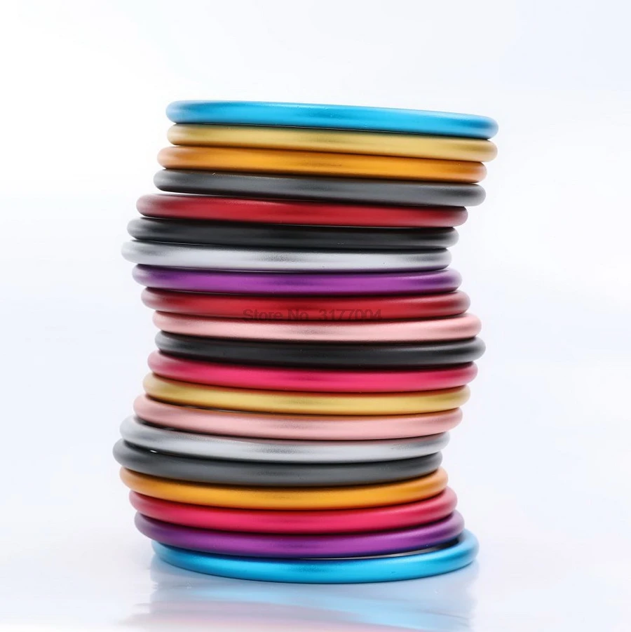 DHL 100 шт. Детские Регулируемые Алюминиевые кольца 3 дюйма высокое качество