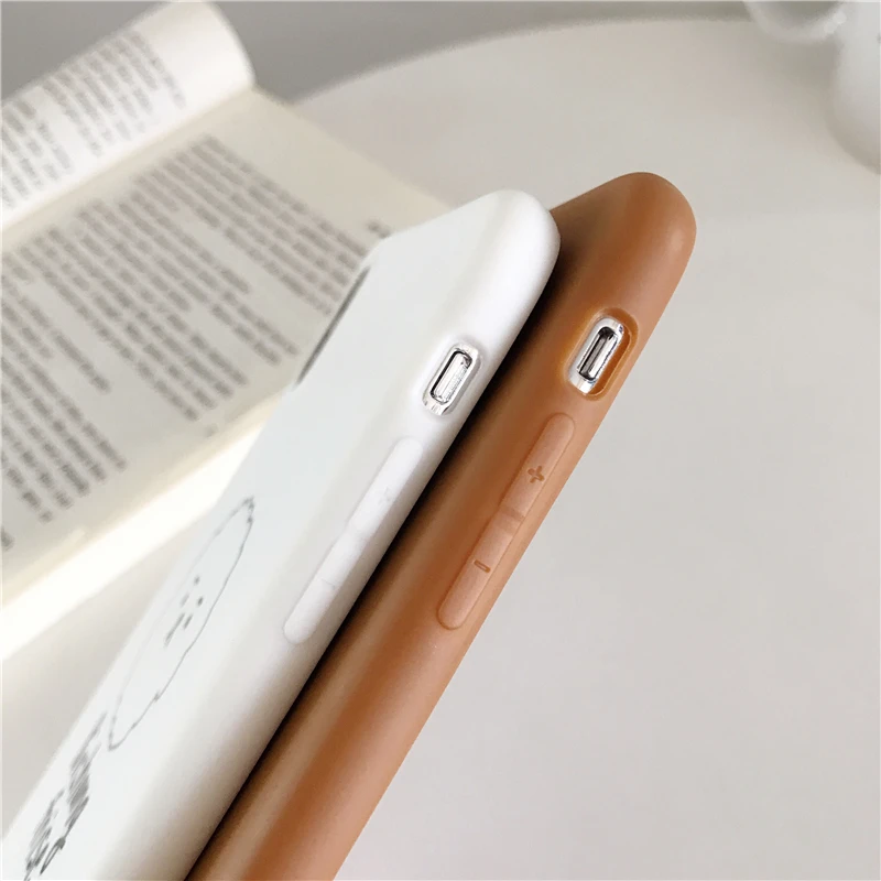 Gimfun корейский дизайн Милый Мультфильм иллюстрация чехол для Apple IPhone X Xs Xsmax Xr 6 7 8 Plus