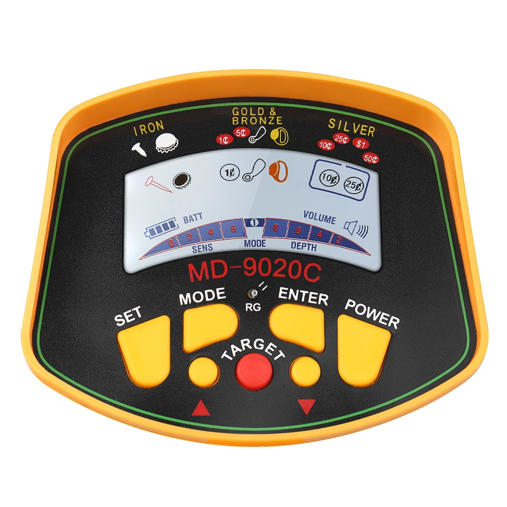 Металлоискатель KKmoon Высокочувствительный профессиональный Подземный точечный