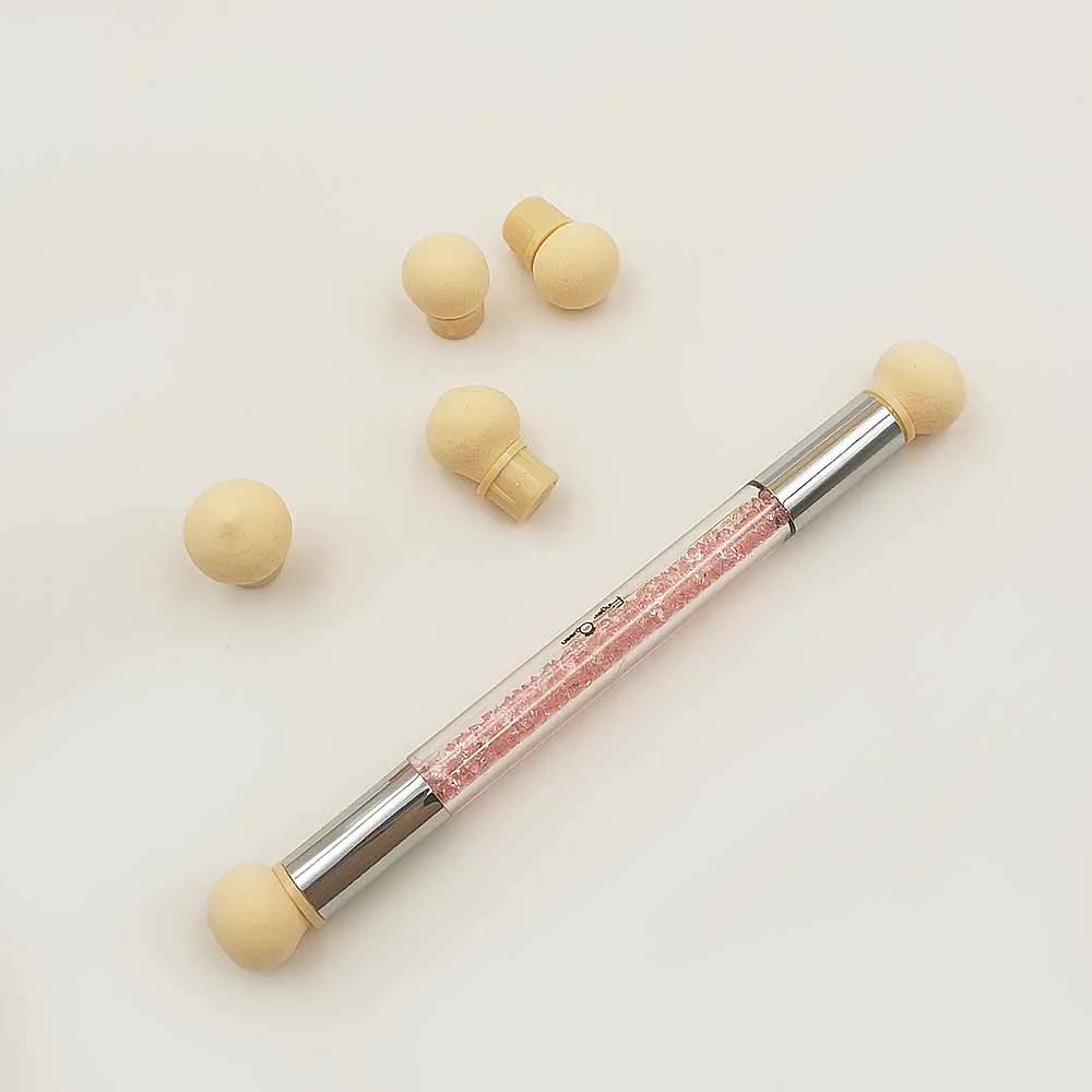 Двойная головка для дизайна ногтей цветная градиентная ручка акриловая