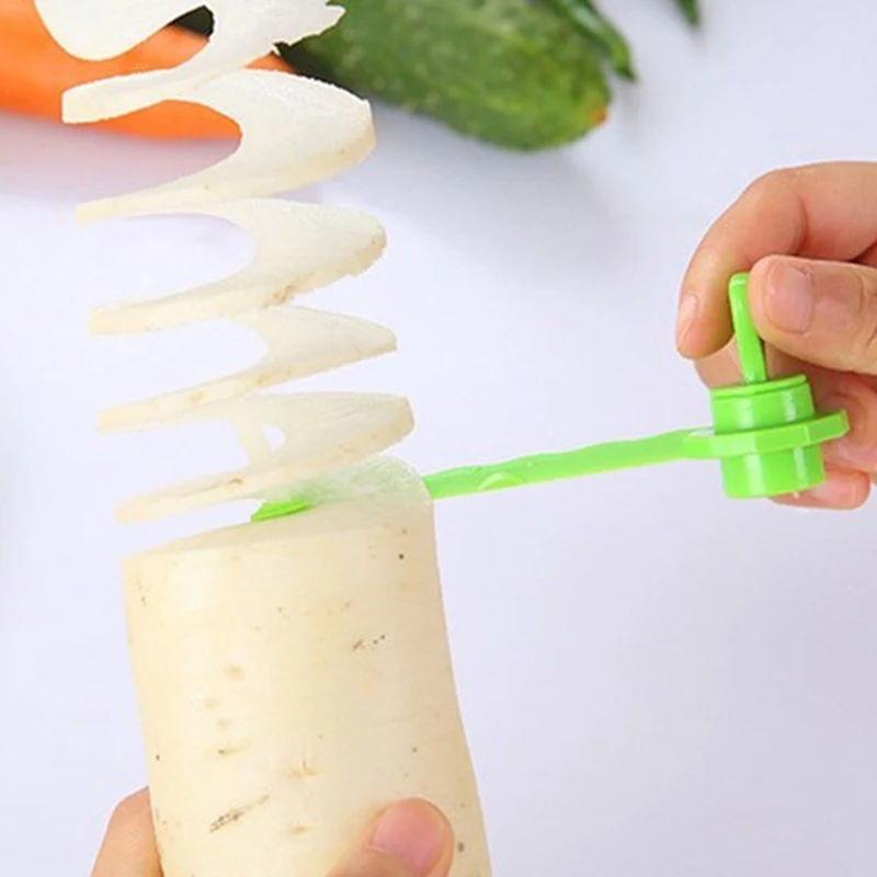 Волшебная картофеля резак для моркови спиральная овощерезка резки модели Кухня