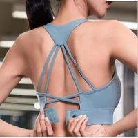 shockproof sports bra underwear yoga suit adjustable body building vest beautiful back bra