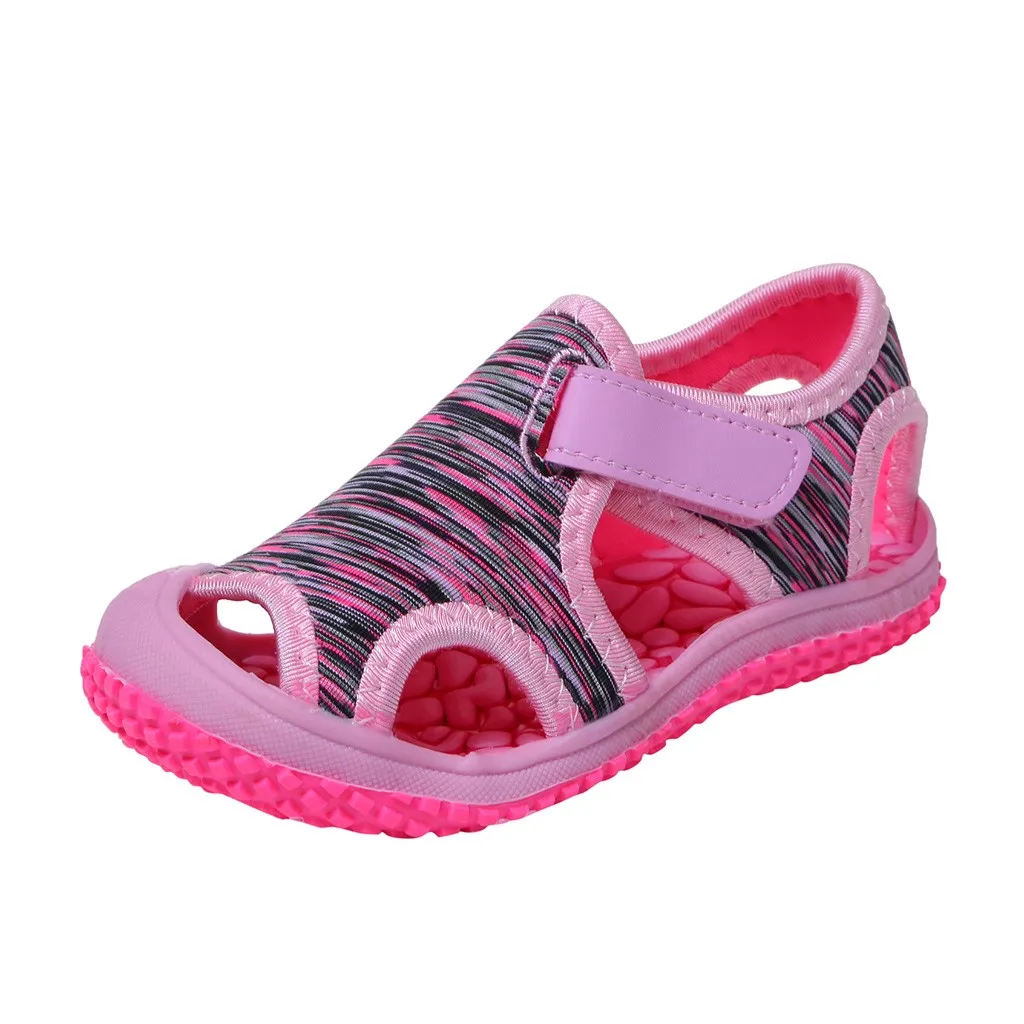 Summer Kids shoes Baby Girls Boys Sandals Children Beach 2021 New Toddler Outdoor Sneakers Soft Anti-collision Shoes |